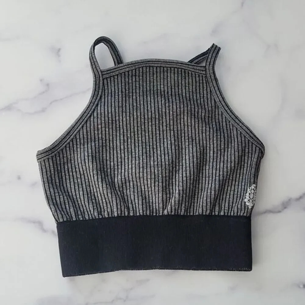 Nwot Free People Ribbed Crop Top